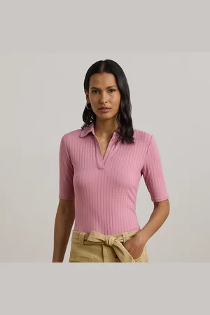 Ralph Lauren Polo de media manga acanalado