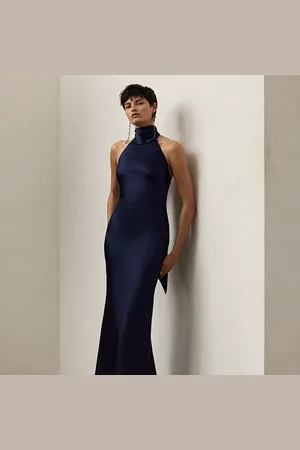 Ralph Lauren Vestido de noche Chilton de raso