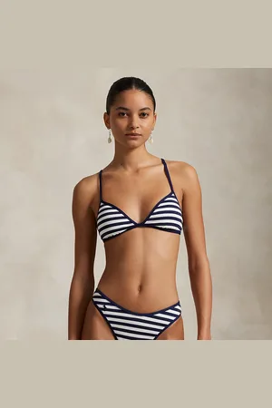 Ralph Lauren Braguita de bikini de tiro alto