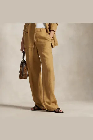 Ralph Lauren Pantalón recto Relaxed Fit de lino