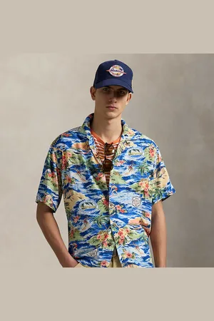 Ralph Lauren Camisa con estampado playero Classic Fit
