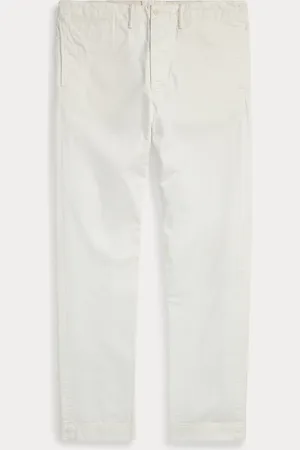 Ralph Lauren Pantalón de oficial de sarga en espiga