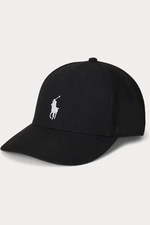 Ralph Lauren Gorra de sarga con corona alta