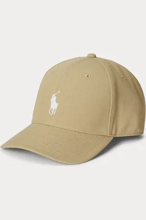 Ralph Lauren Gorra de sarga con corona alta