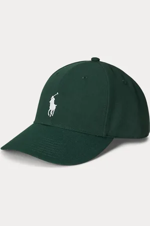 Ralph Lauren Gorra de sarga con corona alta