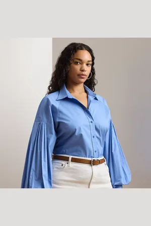 Ralph Lauren Tallas Grandes - Camisa de popelina de algodón