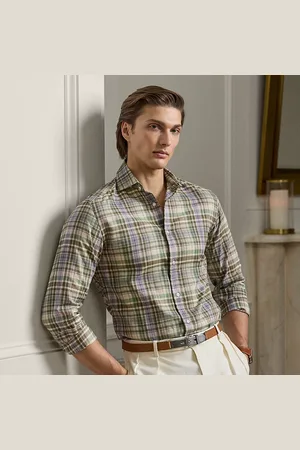 Ralph Lauren Camisa de sarga con cuadros