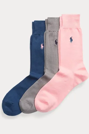Ralph Lauren 3 pares de calcetines largos de algodón
