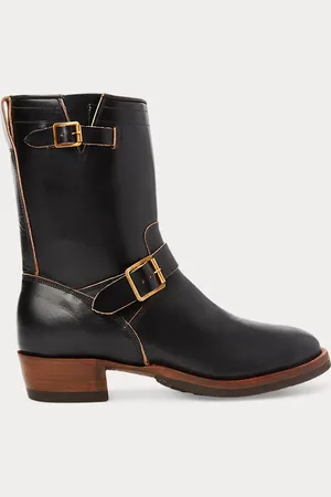 Ralph Lauren Bota de piel