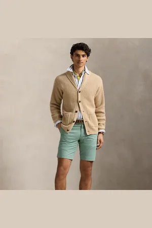 Ralph Lauren Pantalón corto chino Slim Fit elástico