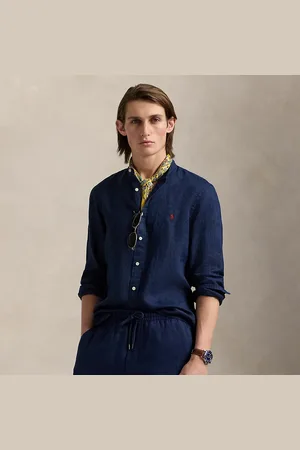 Ralph Lauren Camisa de lino Slim Fit