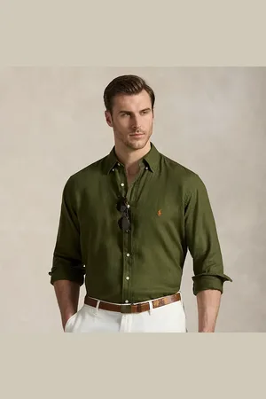 Ralph Lauren Tallas Grandes - Camisa de lino