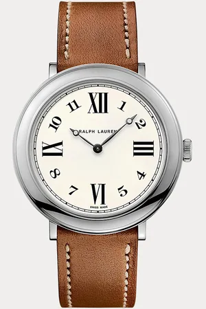 Ralph Lauren Reloj de acero de 38 mm