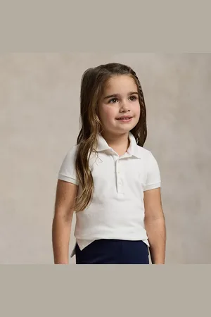 Ralph Lauren Polo de piqué de algodón elástico