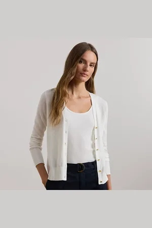 Ralph Lauren Cárdigan de punto de modal de algodón