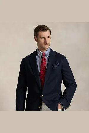 Ralph Lauren Tallas Grandes - Blazer de gabardina Polo Classic