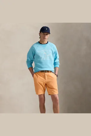 Ralph Lauren Pantalón corto de lino y algodón
