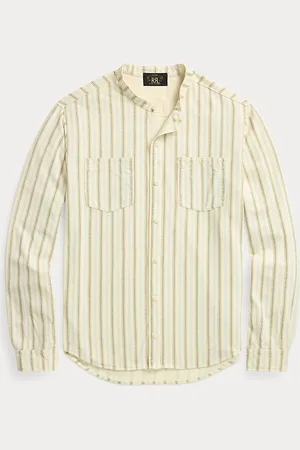 Ralph Lauren Camisa de punto de algodón y lino