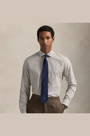 Ralph Lauren Camisa de popelina con cuadros Glen