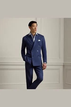 Ralph Lauren Pantalón Gregory de seda hecho a mano