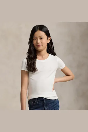 Ralph Lauren Camiseta de punto jersey de algodón