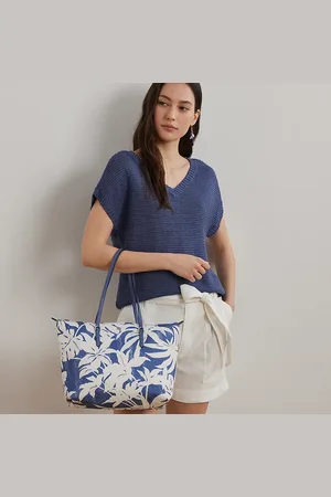 Ralph Lauren Bolso tote Keaton mediano de nailon