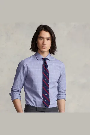 Ralph Lauren Camisa de sarga con cuadros Glen