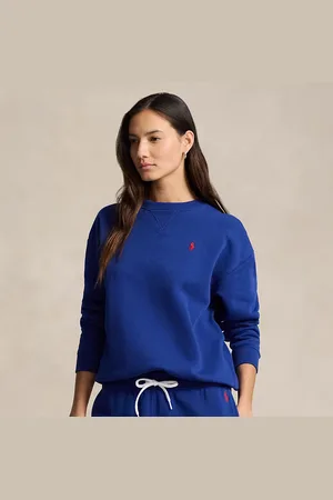 Ralph Lauren Sudadera de felpa con cuello redondo