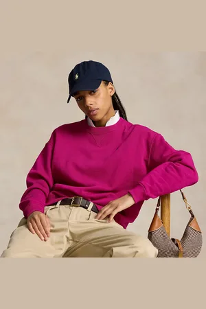 Ralph Lauren Sudadera de felpa con cuello redondo