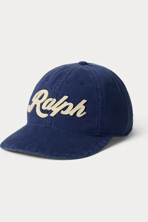 Ralph Lauren Gorra de sarga con aplique
