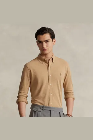 Ralph Lauren Camisa de piqué ultraligera