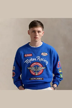 Ralph Lauren Sudadera de felpa con gráfico vintage
