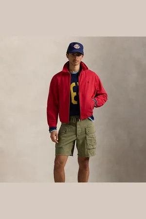 Ralph Lauren Pantalón corto cargo en espiga Relaxed