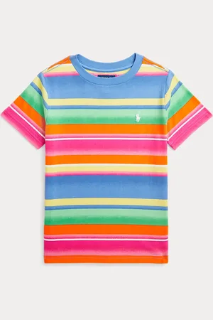 Ralph Lauren Camiseta de algodón con rayas