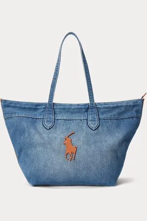 Ralph Lauren Bolso tote mediano Bellport con Big Pony