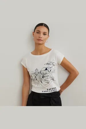 Ralph Lauren Camiseta de punto jersey con gráfico