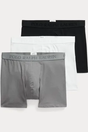 Ralph Lauren 3 calzoncillos bóxer de algodón elástico