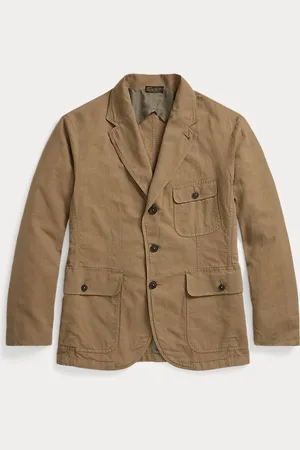 Ralph Lauren Chaqueta informal de algodón y lino