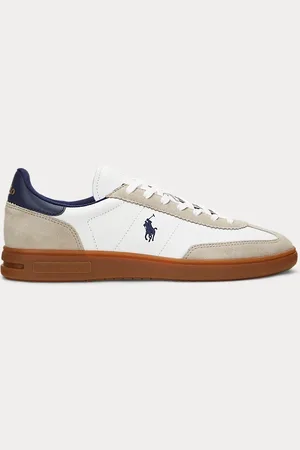 Ralph Lauren Deportiva Bedford de ante y piel
