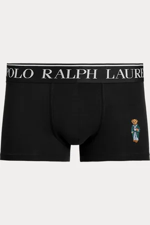 Ralph Lauren Bóxer de algodón con Polo Bear