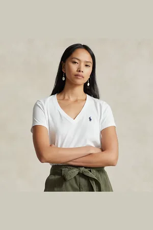 Ralph Lauren Camiseta de punto de algodón