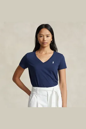 Ralph Lauren Camiseta de punto de algodón