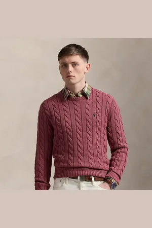 Ralph Lauren Jersey de algodón en punto de ochos