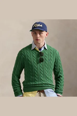Ralph Lauren Jersey de algodón en punto de ochos