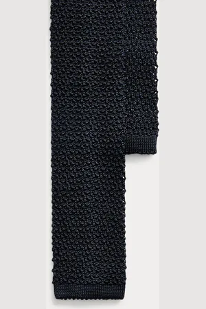Ralph Lauren Corbata de punto de seda