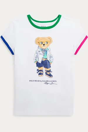 Ralph Lauren Camiseta en punto de algodón Polo Bear