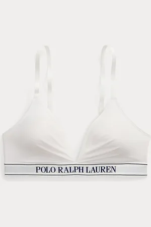 Ralph Lauren Bralette triangular con logotipo
