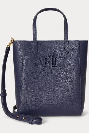 Ralph Lauren Bolso tote Cameryn de piel granulada