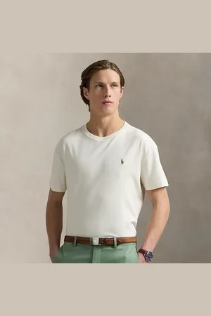 Ralph Lauren Camiseta de algodón Custom Slim
