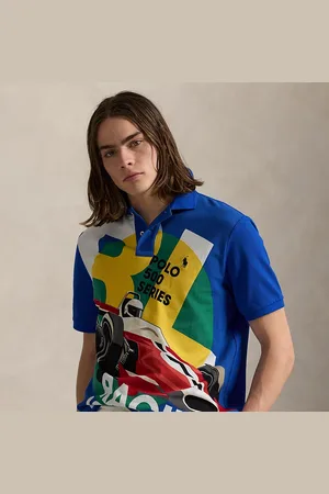 Ralph Lauren Polo de piqué estampado Classic Fit